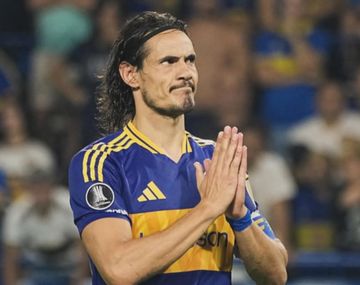 El posteo de Cavani luego de la eliminación de Boca de la Libertadores
