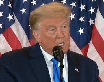 Trump denunció fraude