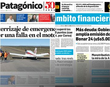 Tapas de diarios del miércoles 6 de septiembre de 2017