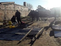 Este fue el lugar en donde se había demolido un kiosco narco