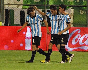 Racing goleó a San Martín en un partido que no terminó