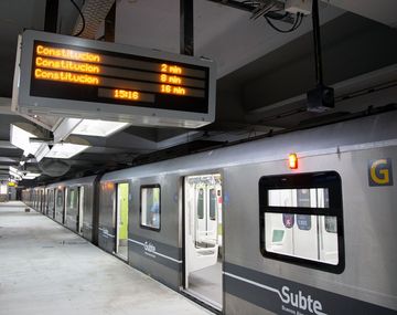 La línea C reanudó hoy su servicio tras dos semanas de obras