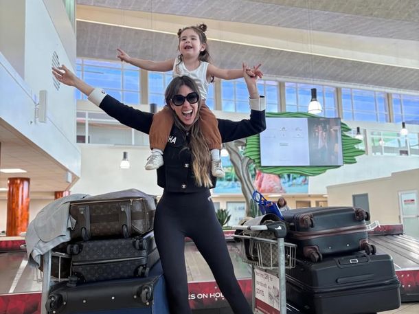 Barby Franco salió al cruce por las críticas de una usuaria al uso del chupete de su hija