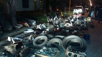 detienen a una familia que utilizaba un taller mecanico como desarmadero detienen a una familia que utilizaba un taller mecanico como desarmadero