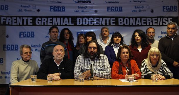 Los docentes bonaerenses inician nueva jornada de paro
