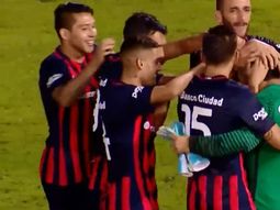 Insólita tanda de penales: San Lorenzo le ganó Gimnasia ¡sin arquero!