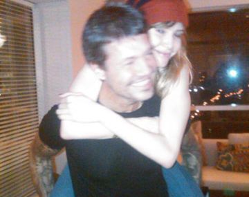 La cocina de la foto íntima del romance entre Valdés y Tinelli