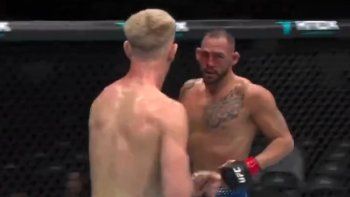 Brutal KO a Ponzinibbio en UFC Brutal KO a Ponzinibbio en UFC