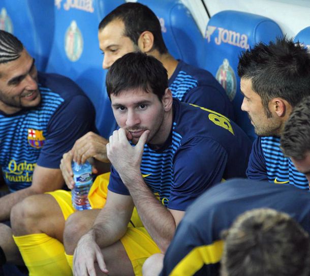 Messi va al banco ante el Benfica y el récord deberá esperar