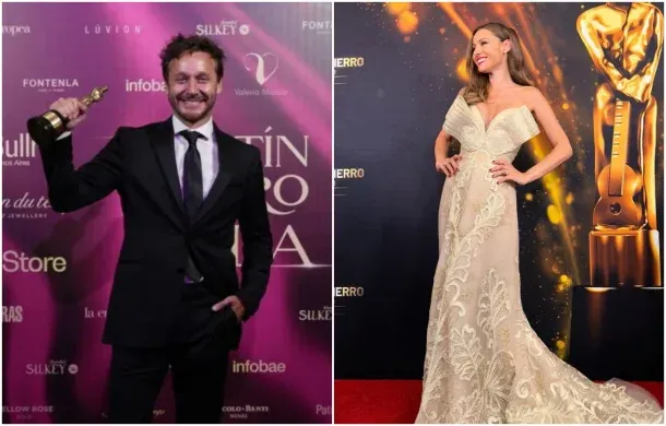 Dale, ¿otra vez?: la reacción de Pampita cuando Benjamín Vicuña fue premiado en los MF de la Moda