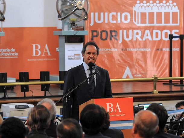 Scioli: La resolución con los buitres va a ser muy buena para el país
