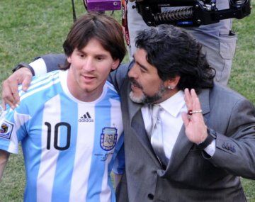 Messi y el recuerdo de Maradona: Queríamos ser cómo él