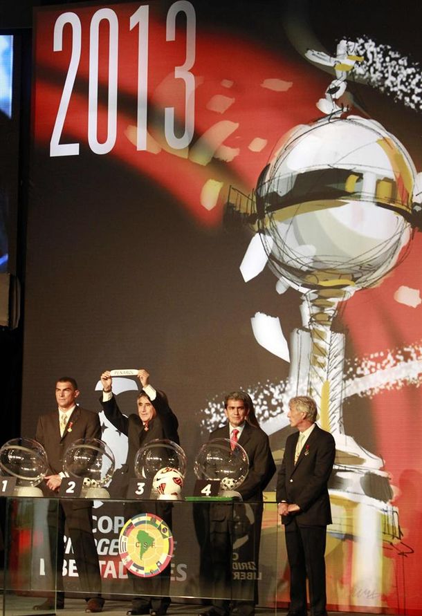 Boca jugará con Nacional, Barcelona y Toluca en la Copa Libertadores 2013