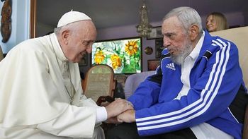 Pesar de Francisco por muerte de Fidel Pesar de Francisco por muerte de Fidel