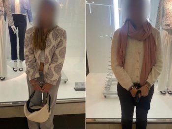 Detienen a turistas españolas que robaron ropa en un shopping de Palermo