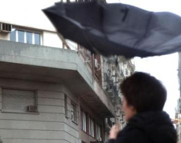 El SMN emitió un alerta por vientos fuertes para Buenos Aires