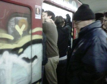Incidentes entre metrodelegados y pasajeros en el subte B