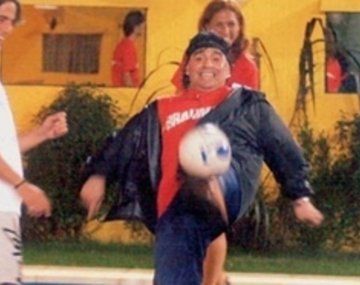 Se terminó el misterio: qué tenía el paquete que Maradona llevó a Gran Hermano