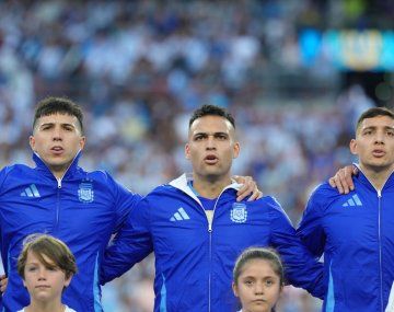 Así fue el Himno Argentino en la previa al amistoso de la Selección
