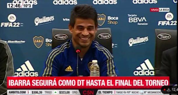 La chicana de Ibarra a Jorge Rial en conferencia de prensa