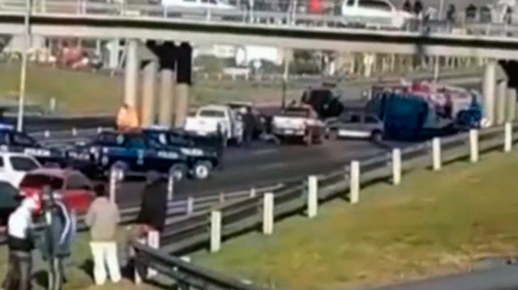 Choque múltiple en Panamericana: 2 kilómetros de demora