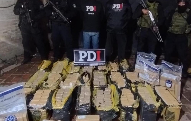 Santa Fe: la policía incautó más de 500 kilos de marihuana