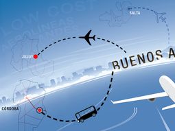 ¿Cuánto cuesta viajar en una low cost, por Aerolíneas y en micro?