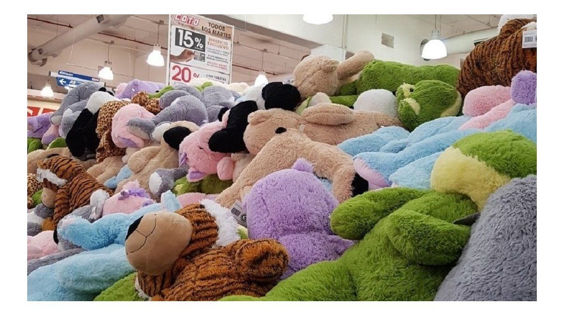 peluches de 1 metro coto