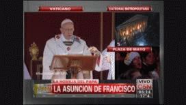 revivi la historica homilia del primer papa argentino revivi la historica homilia del primer papa argentino