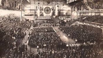 revelan fotos de un multitudinario acto nazi en argentina revelan fotos de un multitudinario acto nazi en argentina