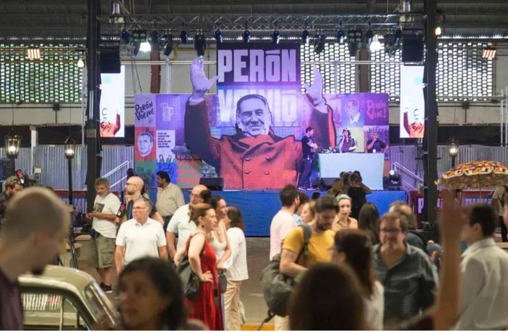 Per&oacute;n Volvi&oacute;, parque peronista en Buenos Aires.