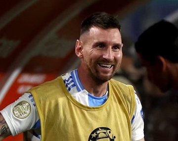 Lionel Messi en la final de la Copa América 2024