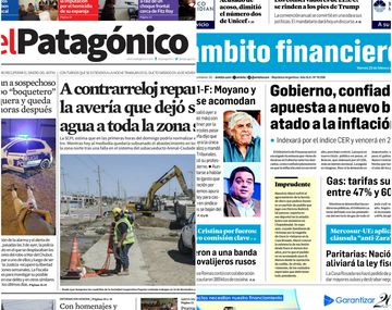 Tapas de diarios del viernes 23 de febrero de 2018