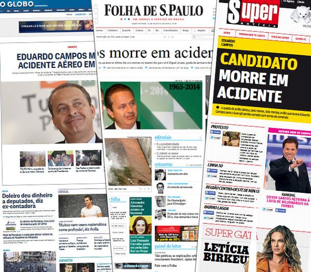 Brasil no sale del asombro por la trágica muerte del candidato presidencial