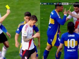 Seguidilla de patadas en el Superclásico: las duras entradas de Fonseca y Rojo