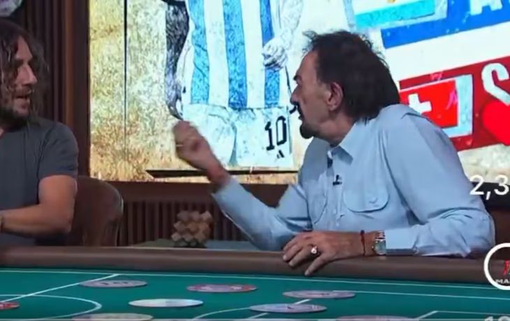 El tenso cruce en TV entre Ricardo La Volpe y Puyol