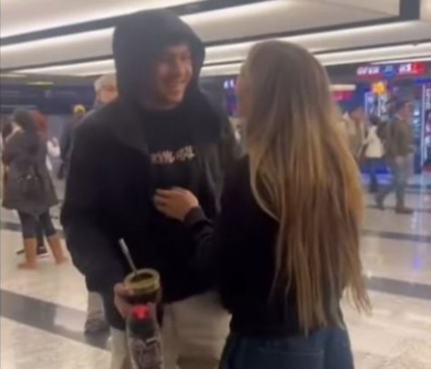 La sorpresa de Lucas Blondel a Morena Beltrán en su regreso al país tras cubrir la Copa América