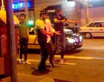 Gerard Piqué se peleó con la policía catalana por una multa y armó un escándalo