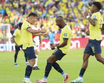 Ecuador le ganó 1-0 a Perú y se acomodó en las Eliminatorias