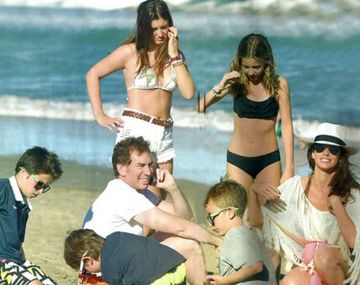 Las vacaciones de Diego Santilli y Analía Maiorana con los hijos de Nancy Pazos