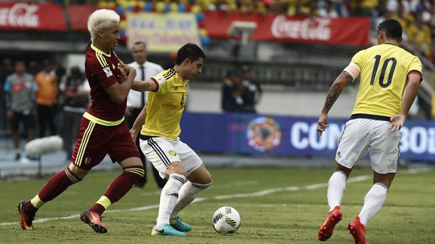 Colombia fue local en la ida