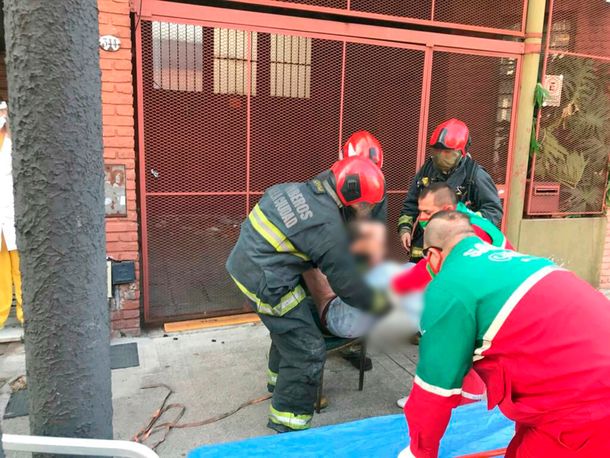 Incendiaron un colchón y ardió en llamas un geriátrico de Almagro: al menos cinco heridos