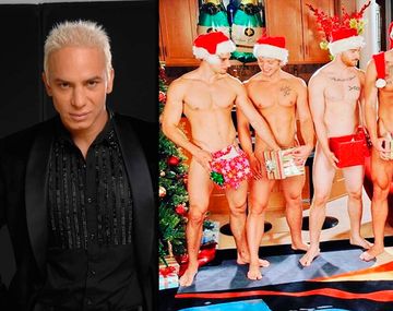 Flavio Mendoza anticipa la Navidad con una foto de hombres desnudos