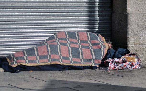 Cada día hay más personas en situación de calle.