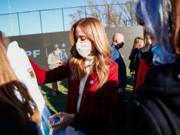 Tolosa Paz celebró que el fútbol femenino se transmita por la TV Pública