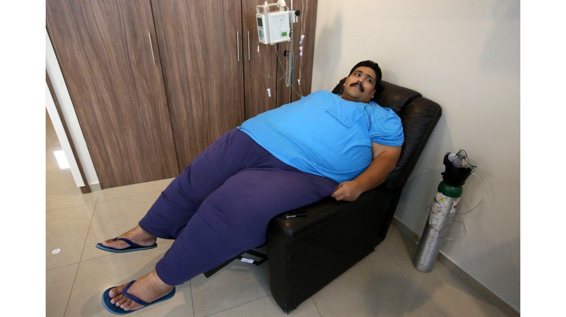 Murió el hombre más gordo del mundo: pesaba 323 kilos