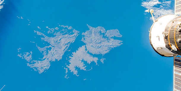 De qué se trata el fenómeno biologico que detectó la NASA en las Islas Malvinas