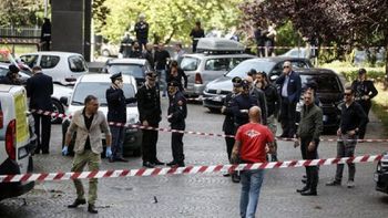 Explotó una bomba casera en el centro de Roma Explotó una bomba casera en el centro de Roma