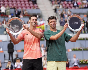 Zeballos se coronó campeón en dobles del Masters 1000 de Madrid