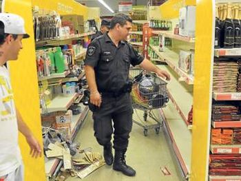 Hubo intentos de saqueo y robos luego de la fuerte lluvia